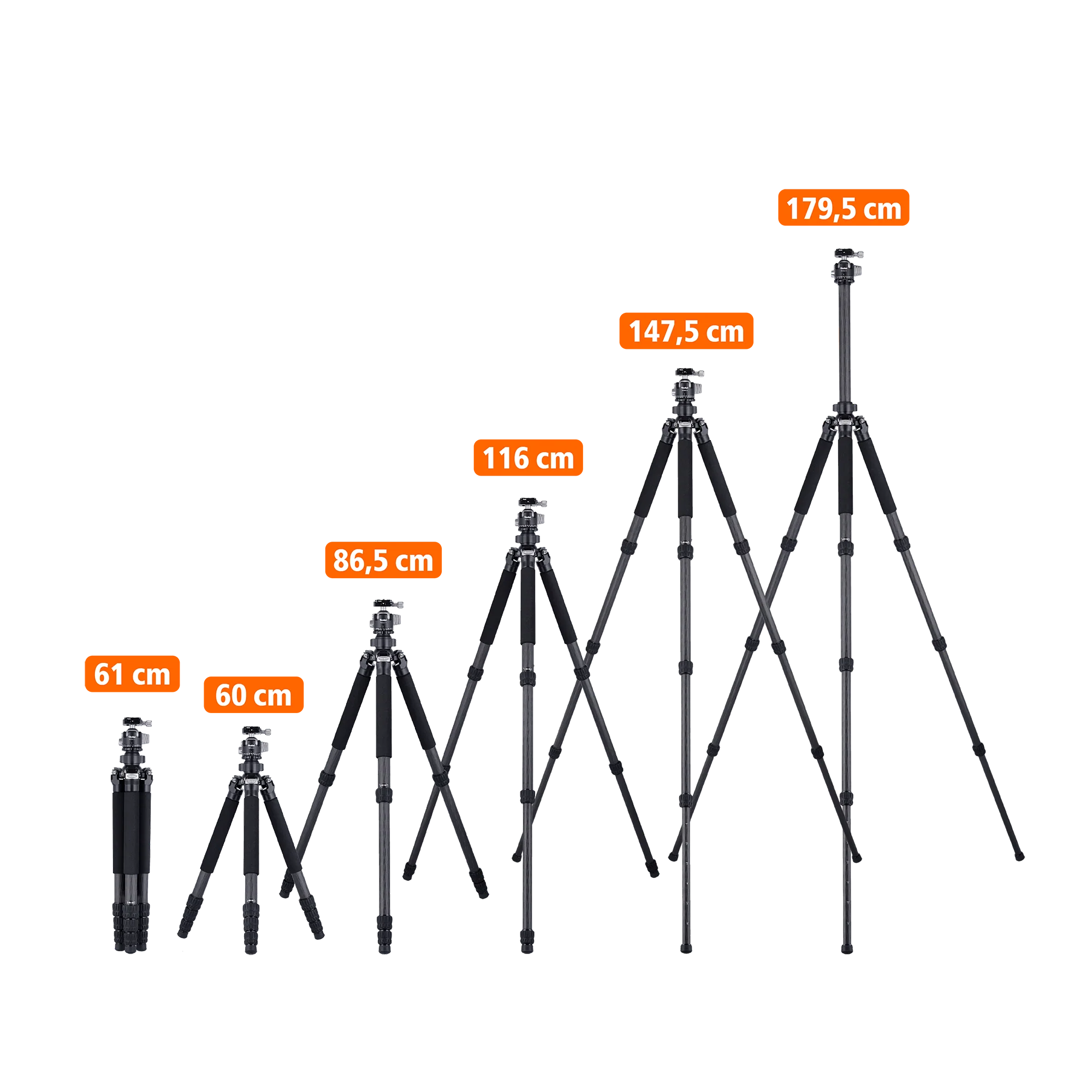 Rock Solid Alpha Mark III - Carbon Stativ - Image 7